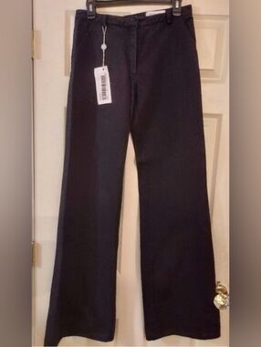 NWT Balenciaga canvas wide leg pants. 38/2